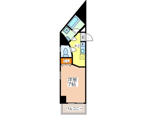 イ－ストクレセントの物件間取画像